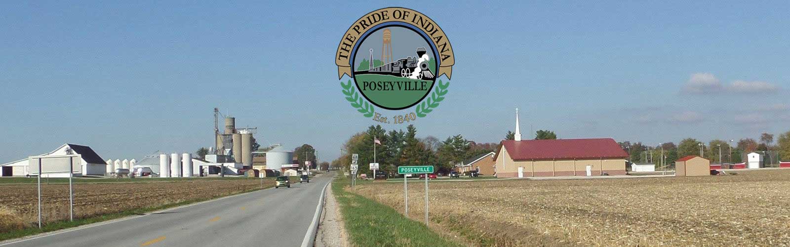 Poseyville Indiana Entrance